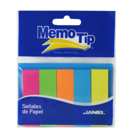 Janel Memo Tip Señales De Papel