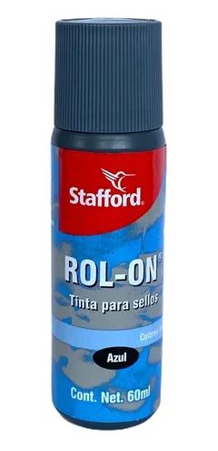 Stafford Tinta Para Sello Rolón Azul