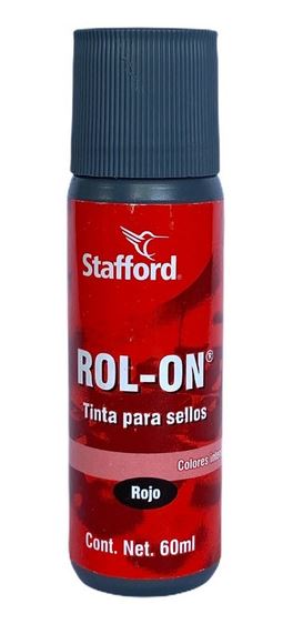 Stafford Tinta Para Sello Rolón Rojo