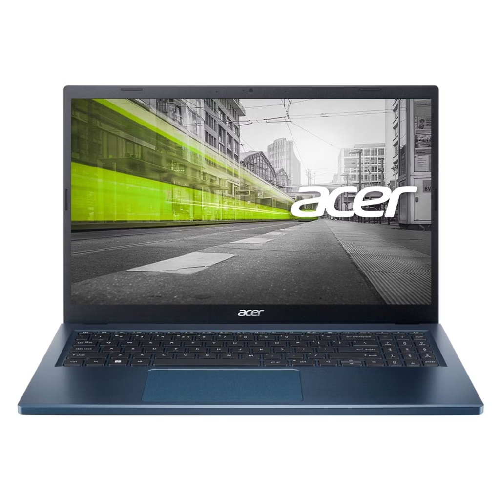 LAPTOP ACER ASPIRE 3 RYZEN 5 7520U; PANTALLA 15.6 FHD; 8 GB RAM; 512 GB PCIe NVMe SSD; WINDOWS 11 HOME; 1 año de garantía + 1 año contra Robo; AZUL