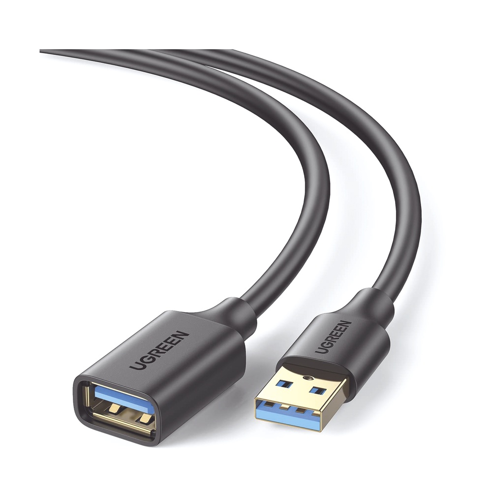 Cable Extensor UGREEN USB 3.0 / 1 Metro / Macho-Hembra / 5 Gbps / Ultra Durabilidad / Núcleo de cobre estañado 28/22 AWG / Blindaje interior múltiple / Ideal para teclado, mouse , etc.