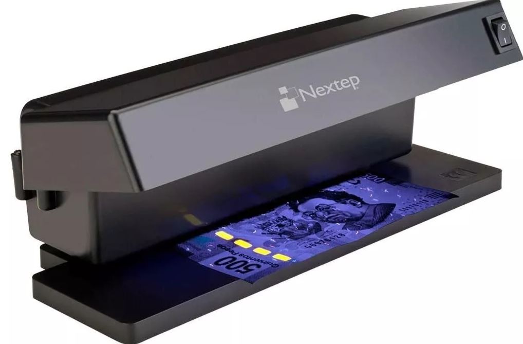 Nextep Lampara UV Detectora De Billetes Falsos