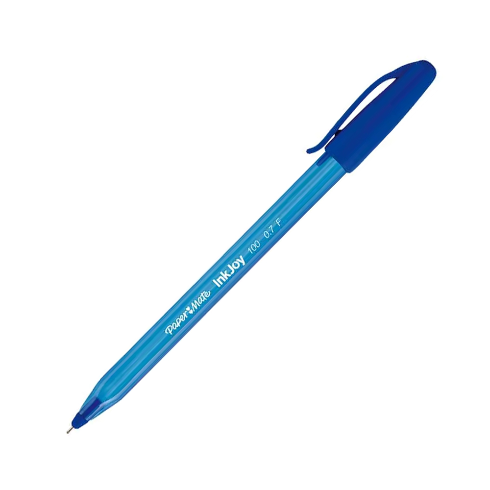 Papermate Bolígrafo Kilometrico Punto Fino Azul