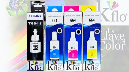 Tinta *ECO* Compatible T664