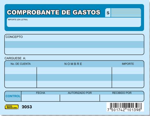 [Comprobante de Gastos] Printaform Comprobante De Gastos